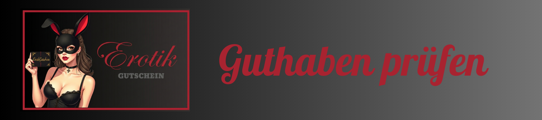 Guthaben prüfen
